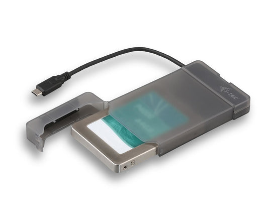 i-tec C31MYSAFEU313 External HDD/SSD Storage Enclosure Black 2.5"