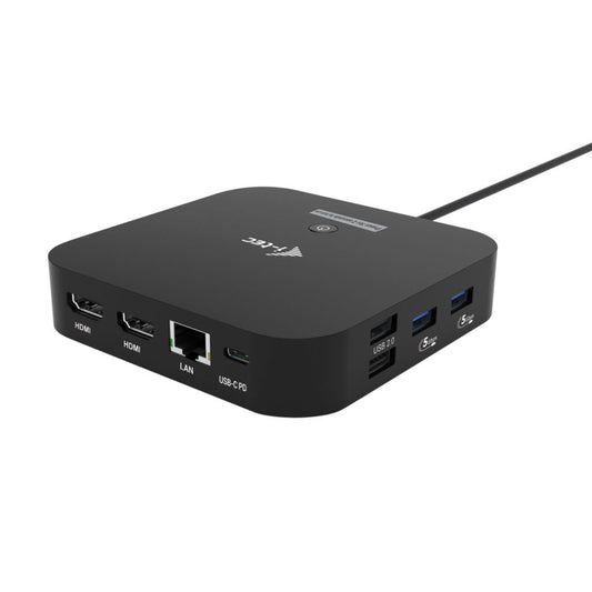 I-TEC USB-C DUAL HDMI DOCKING STATION WITH 100W POWER DELIVERY PLUS 100W CHARGER