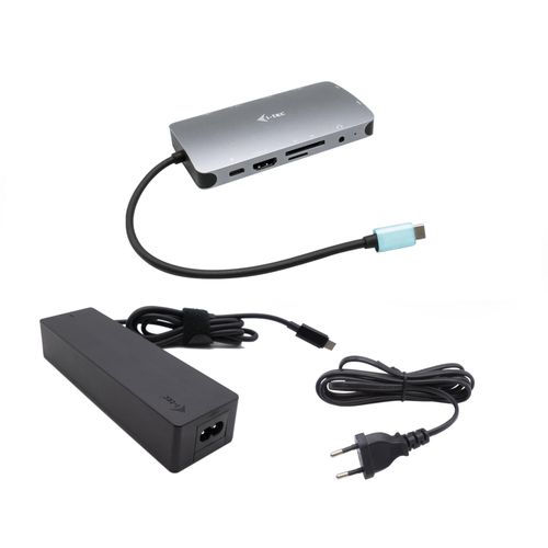 I-TEC USB-C DOCKING STATION - HDMI, VGA, LAN, PD100W and POWER SUPPLY
