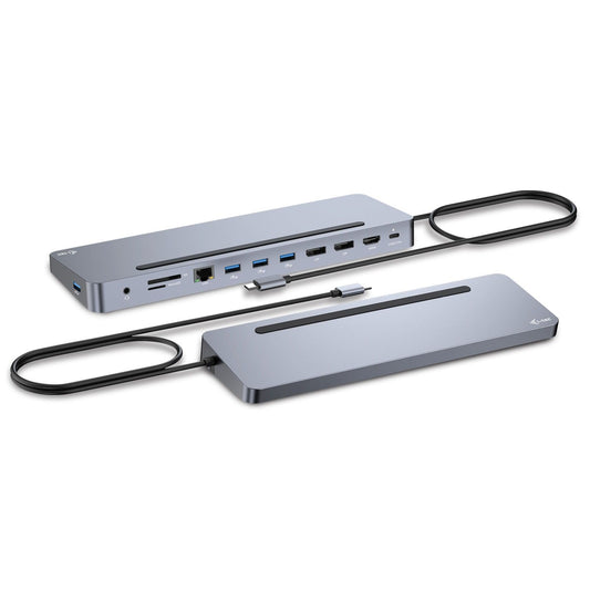 I-TEC DOCKING STATION USB-C METAL ERGONOMIC DISPLAY WITH POWER DELIVERY 100W