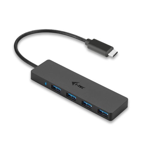 I-TEC HUB 4 PORTS USB-C 3.1 COLOR BLACK