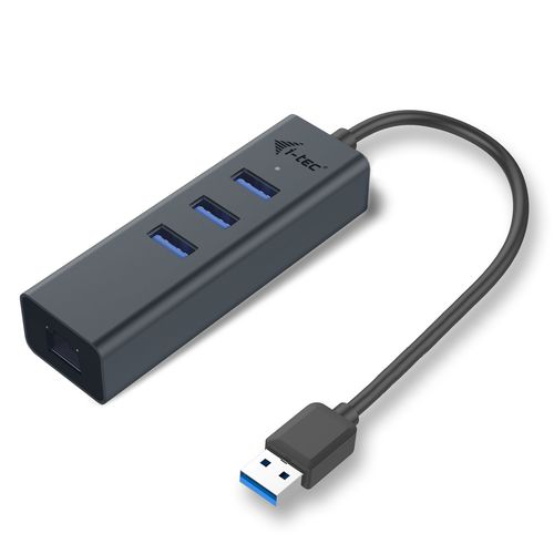 I-TEC HUB USB 3.0 3 PORTS + GIGABIT ETHERNET ADAPTER