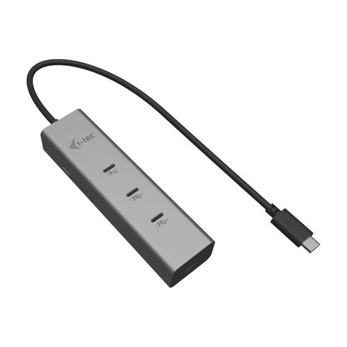 I-TEC HUB USB-C, 5 PORTS WITH USB C, 8K VIDEO, POWER DELIVERY 85W, CHARGING