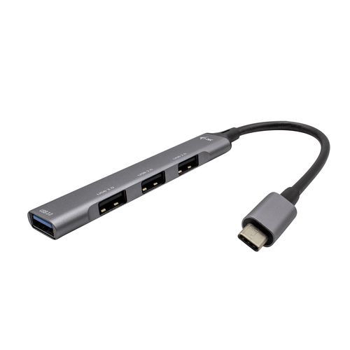 I-TEC USB-C METAL HUB 1X USB 3.0 and 3X USB 2.0