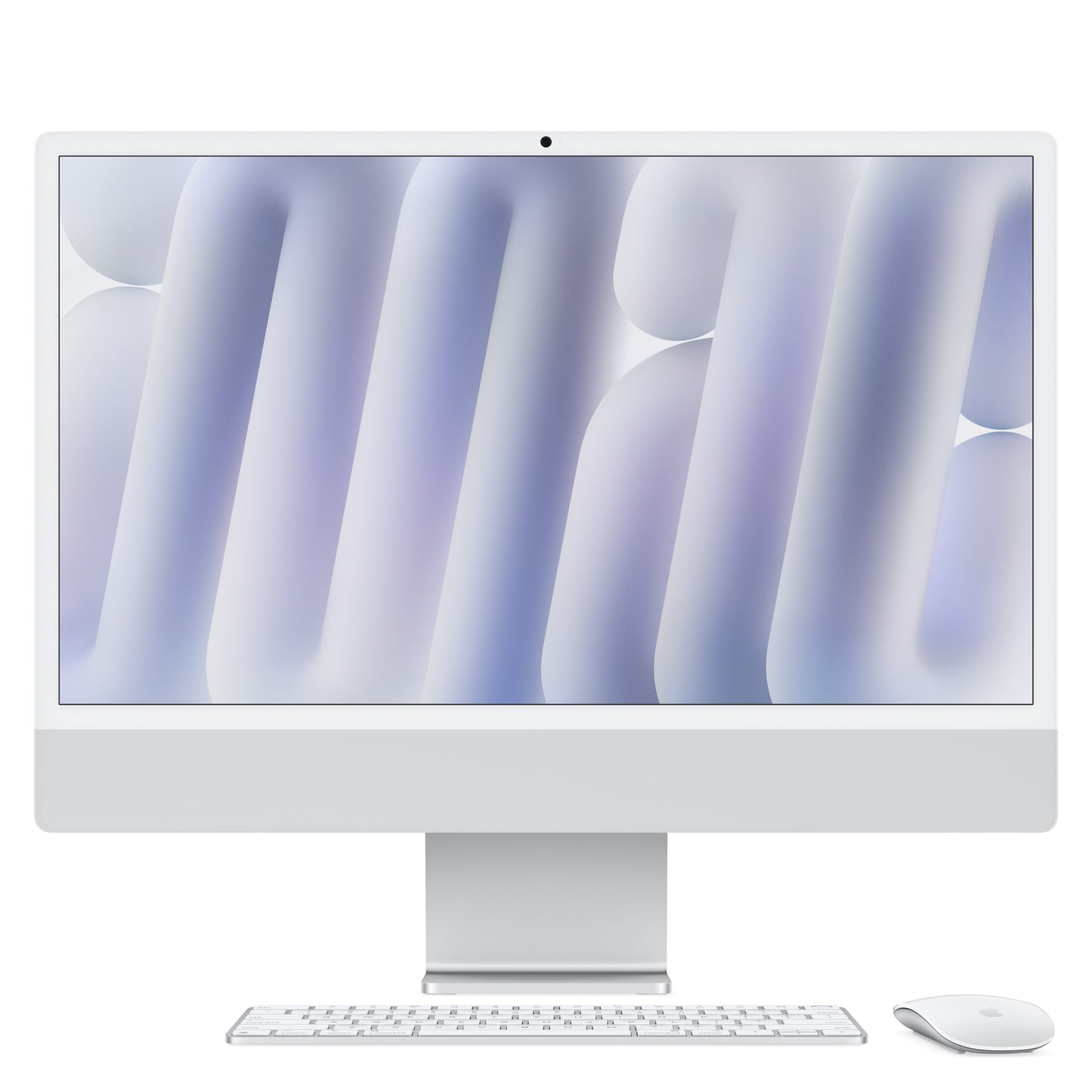 24-inch iMac with Apple M4 / 10-core CPU / 16GB Memory / 256GB Storage / Silver - Nano-texture Glass