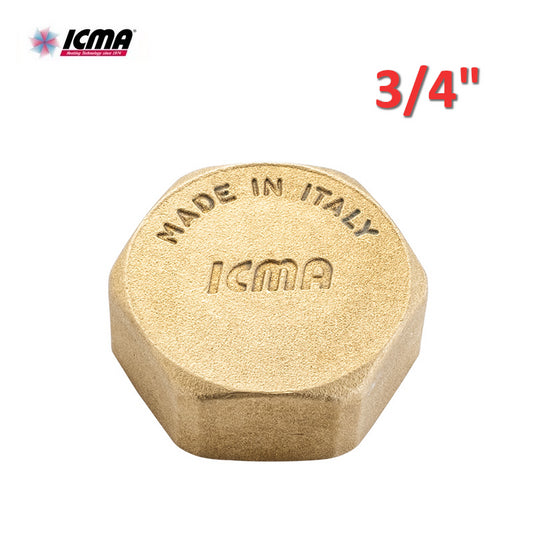 ICMA 201? Female cap 3/4? in brass