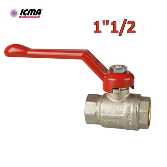 ICMA 350 - Ball valve? 1''1/2 F/F thread - Long lever