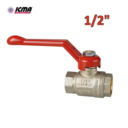 ICMA 350 - Ball valve? 1/2'' F/F thread - Long lever