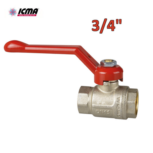 ICMA 350 - Ball valve? 3/4'' F/F thread - Long lever
