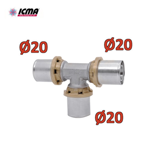 ICMA 406 - 20x20x20 SEMPITER® T-fitting