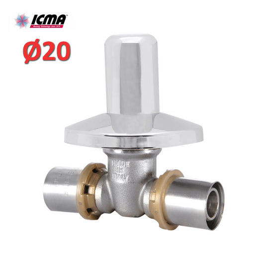 ICMA 409 - SEMPITER® 20 x 20 full-bore built-in press-fit tap