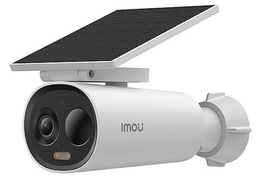 IMOU CELL 3C RECHARGEABLE 2K (3MP) INDOOR/OUTDOOR CAMERA WITH SOLAR PANEL AND 64GB SD