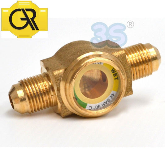 Indicatore di liquido e umidità 3/8'' sae maschio-maschio GAR SPU-3MM