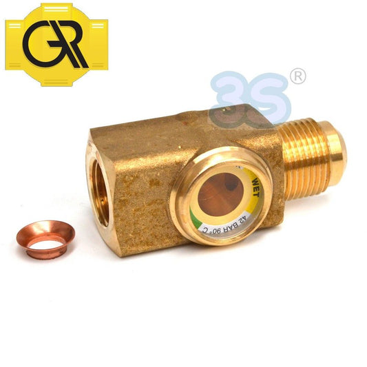 Indicatore di umidità e liquido 5/8'' sae maschio-femmina GAR SPU-5MF