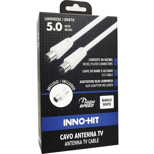 INNOHIT ANTENNA CABLE M/F 5 MT WHITE