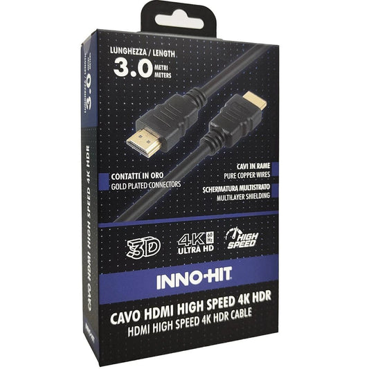 INNOHIT HDMI CABLE 4K HDR HIGH SPEED 60HZ 3 MT