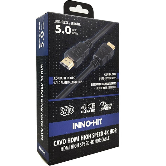 INNOHIT HDMI CABLE 4K HDR HIGH SPEED 60HZ 5 MT