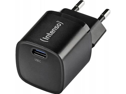 INTENSO FAST POWER SUPPLY 30W 1 USB C INPUT, GAN, WHITE
