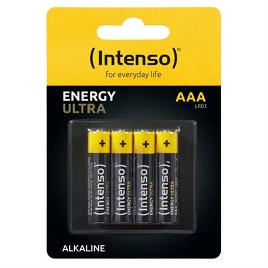 INTENSO ALKALINE BATTERIES ENERGY ULTRA AAA LR03 4PCS BLISTER