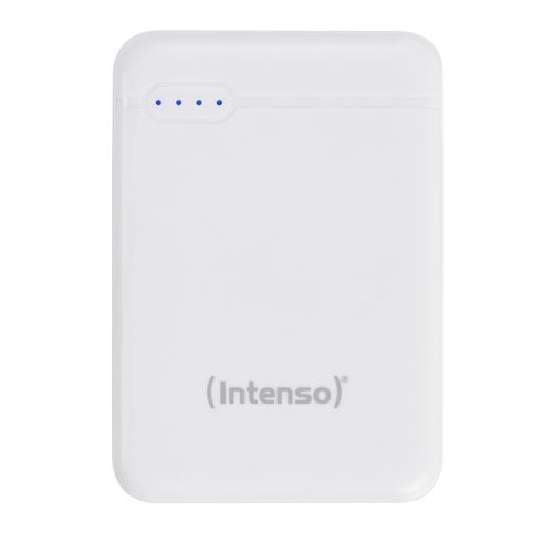 INTENSO POWER BANK 5000MAH USB A+TYPE C  5V-2.1A MICRO USB+TYPE C 5V-2.1A WHITE