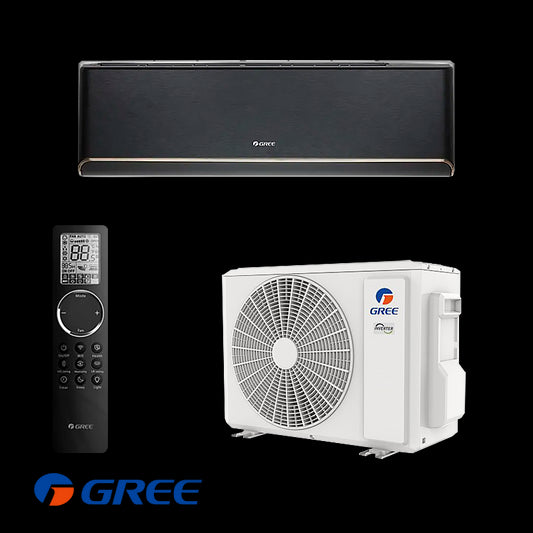 Inverter Air conditioner Gree Airy GWH09AVCXB-K6DNA1B - black