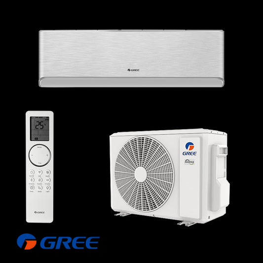 Inverter Air conditioner Gree Airy GWH09AVCXB-K6DNA1B - silver