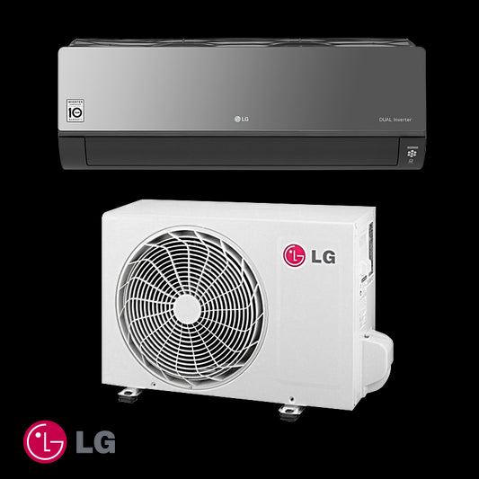 Inverter Air conditioner LG Artcool AC24BK NSK + AC24BK U24 - black