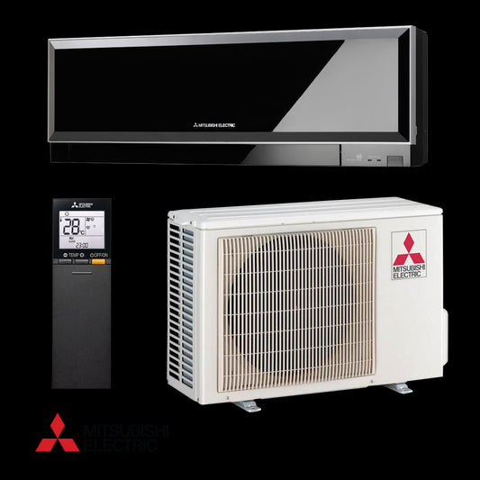 Inverter Air conditioner Mitsubishi Electric MSZ-EF25VGKB + MUZ-EF25VG