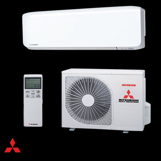 Inverter Air conditioner Mitsubishi Heavy Industries SRK25ZS-WF + SRC25ZS-W