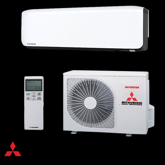 Inverter Air conditioner Mitsubishi Heavy Industries SRK25ZS-WFB + SRC25ZS-W