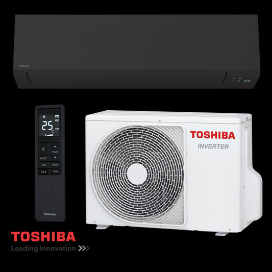 Inverter Air conditioner Toshiba Shorai Edge RAS-B24G3KVSGB-E + RAS-24J2AVSG-E1 - black