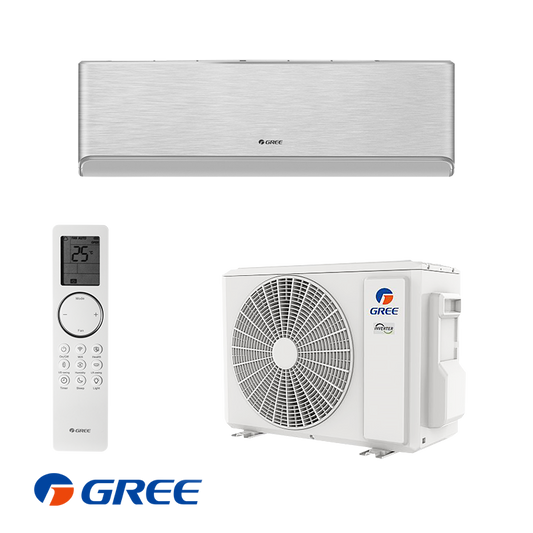 Inverter Air conditioner Gree Airy GWH09AVCXB-K6DNA1B - silver