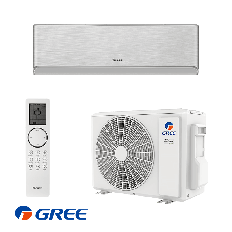 Inverter Air conditioner Gree Airy GWH12AVCXD-K6DNA1A - silver
