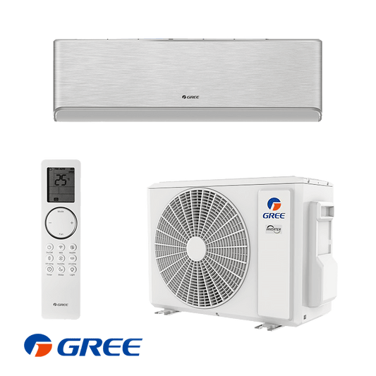 Inverter Air conditioner Gree Airy GWH12AVCXD-K6DNA1A - silver