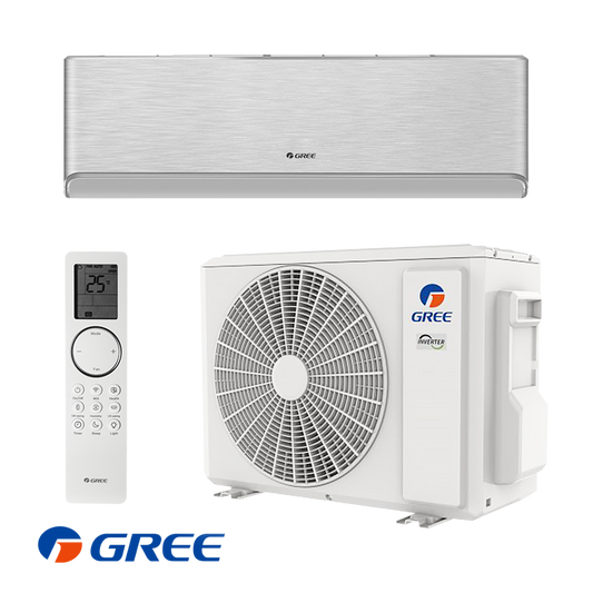 Inverter Air conditioner Gree Airy GWH18AVDXE-K6DNA1A - silver