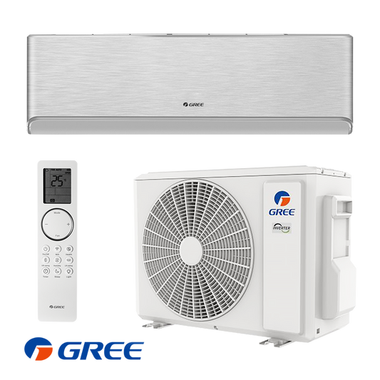 Inverter Air conditioner Gree Airy GWH24AVEXF-K6DNA1A - silver