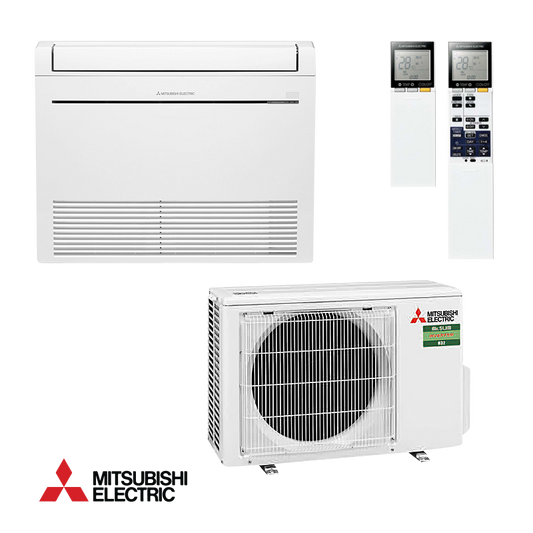 Inverter Air conditioner Mitsubishi Electric MFZ-KT35VG + SUZ-M35VA Floor standing
