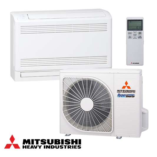 Inverter Air conditioner Mitsubishi Heavy Industries SRF50ZSX-W + SRC50ZSX-W Floor standing