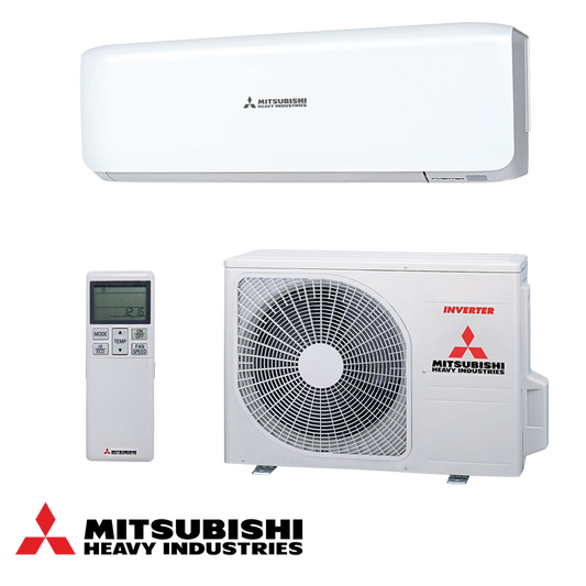 Inverter Air conditioner Mitsubishi Heavy Industries SRK25ZS-W + SRC25ZS-W