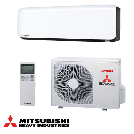 Inverter Air conditioner Mitsubishi Heavy Industries SRK25ZS-WFB + SRC25ZS-W