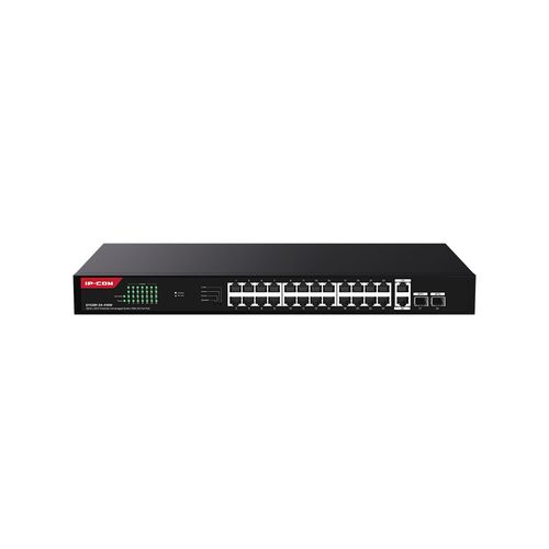 IP-COM SWITCH POE UNMANAGED, 28 PORTS, 24 POE