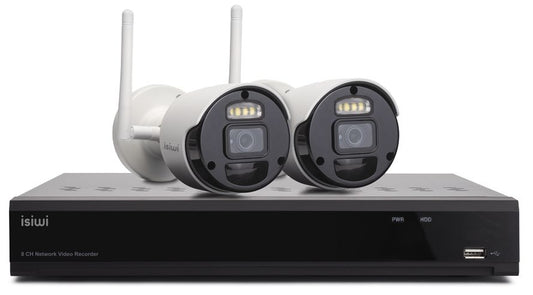 Isiwi Connect S2 Spherical IP Security Camera Indoor and Outdoor Ceiling/Wall