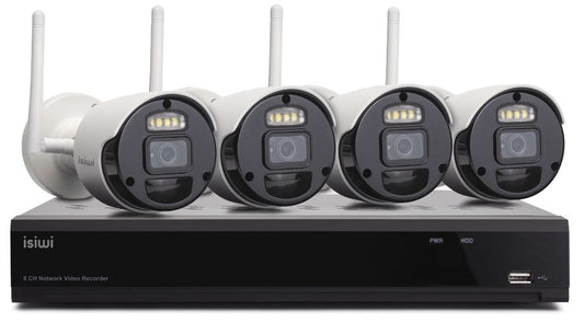 Isiwi Connect S4 Spherical IP Security Camera Indoor and Outdoor Ceiling/Wall