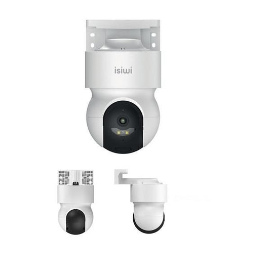 ISIWI REDI ON 2K PT POWERED CAMERA FOR OUTDOOR IR LED AND SHOWCOLOR TWO-WAY AUDIO SD CA