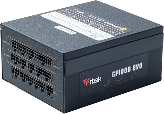 ITEK 1000W POWER SUPPLY, 80PLUS PLATINUM, ATX 3.1, FDB FAN, JAPANESE COND, MODULAR