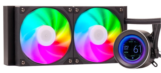 itek ARCTIC SPHERE LCD 240 Processor Liquid Cooling Kit 12cm Black