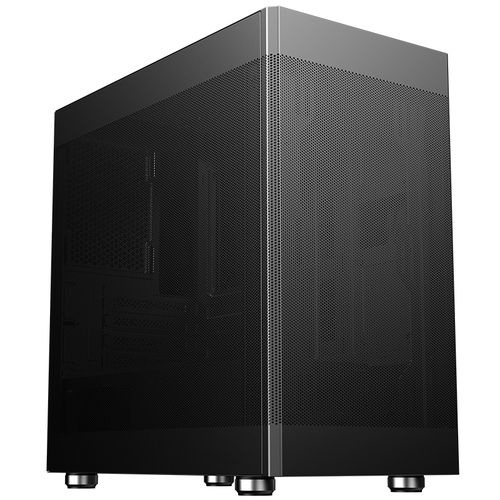 ITEK CASE PROMESH 35B, GAMING OFFICE MINI TOWER MATX, TYPE-C, 2XUSB3, 3 SIDES MESH