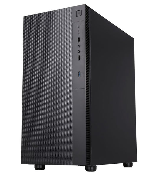 ITEK CASE SYLENT 03 - SILENT MIDDLE TOWER, USB3, 3X12CM FAN, COVERED. SOUND ABSORBING