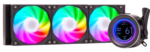 ITEK ARCTIC SPHERE LCD 360 LIQUID COOLER - 360MM SKT UNIVERSAL PWM FAN LCD 2.8 WITH SOFTW