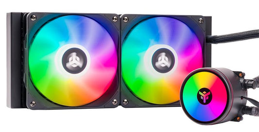 itek EVOLIQ 240 V2 ARGB Processor Liquid Cooling Kit 12cm Black